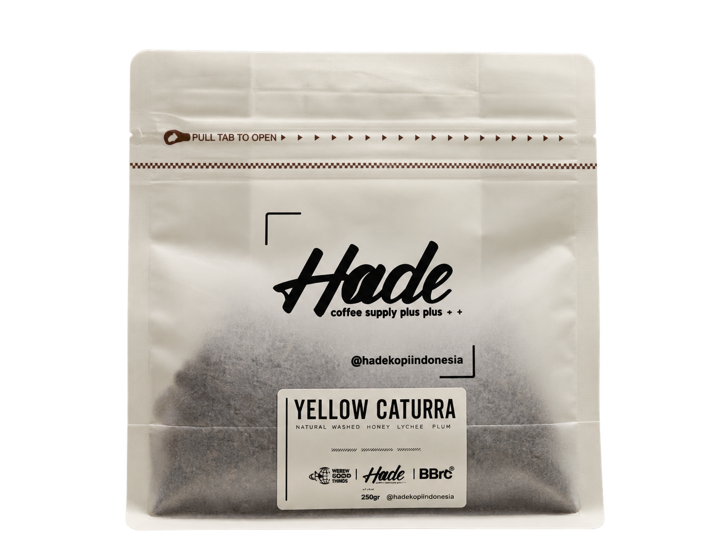 Hade Yellow Caturra coffee bean bag
